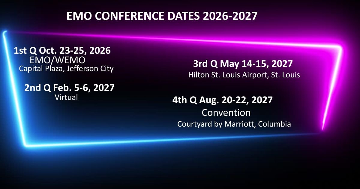 East Missouri Optimists conference dates schedule